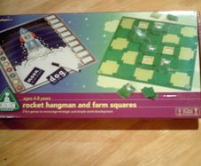 ELC Rocket Hangman and Farm Squares