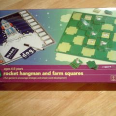 ELC Rocket Hangman and Farm Squares
