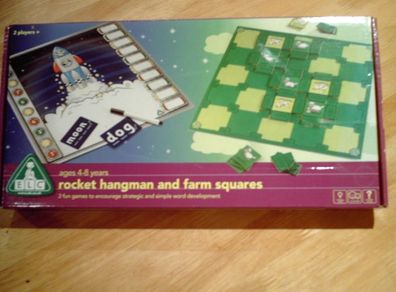 ELC Rocket Hangman and Farm Squares
