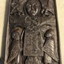 Wall relief peat plaque peat plaque Owen Crafts crucifixion plaque Image 8