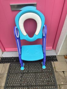 Toilet ladder