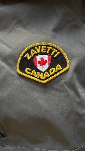 Zavetti Canada gray cropped jacket