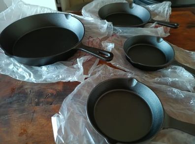 Cast Iron Pan Set