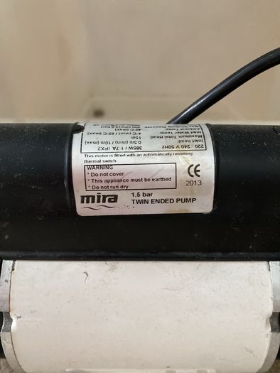 shower pump