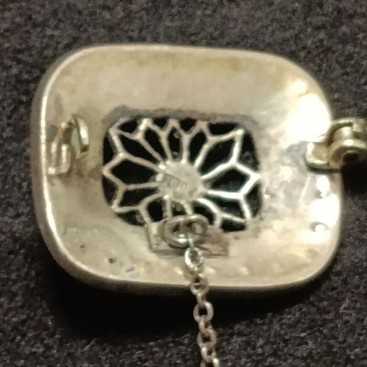 Vintage Art Deco silver 800 brooch from the 1920s 1930s