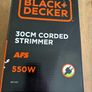 Black+Decker Corded Strimmer Image 2