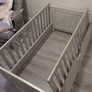 REDUCED FOR QUICK SALE Mamas & Papas Atlas 2 in 1 Convertible Cot bed Toddler Bed with Mattress - REDUCED Image 6
