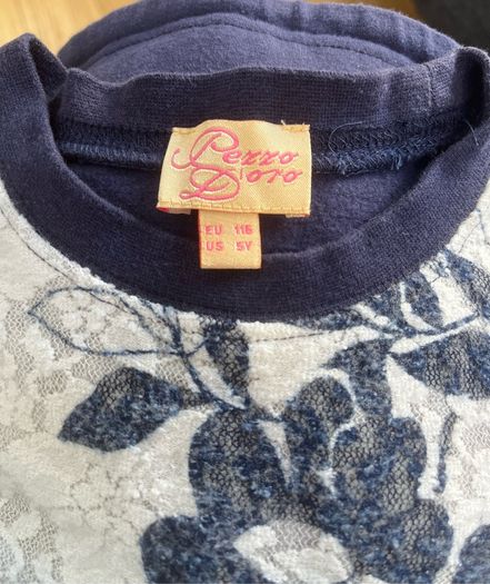 Designer Pezzo D'oro Girl Tunic Top age 5-6 (116)