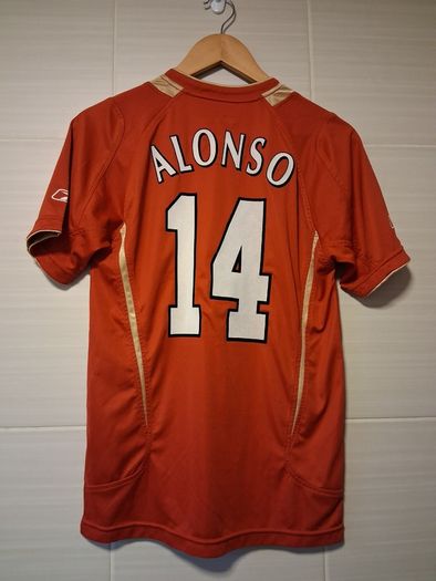 Liverpool Jersey. Official Reebok Liverpool FC European Home Jersey 2005 To 2006. Authentic Original. Not A Modern Day Remake.