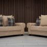 Verona Beige Corner Scatter Cushions Sofa Image 5