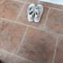 Andia Fora Cream Leather Flats Size 4 Image 3