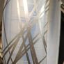 Light blue with silver streaks bangle bracelet Image 2