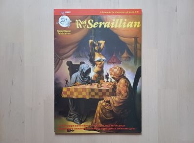 Dungeons & Dragons D&D The Rod of Serraillian - Vintage Fantasy RPG Scenario Module 1987