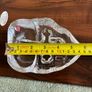 Vintage Orrefors Sweden Cross sculpture in crystal glass. Original sticker Image 4
