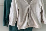 2 pack cotton cardigans 4-6 months