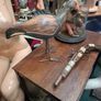 Vintage Hand Carved Wooden Bird Image 2