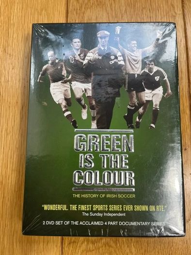 Green Is The Colour: History Of Irish Football (DVD). New/Sealed
