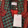 BNWT - Savida Tartan Suit Jacket UK 10 Image 6