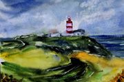 old head golf  kinsale watercolour