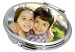 Personalised custom printed Oval shaped Mirror