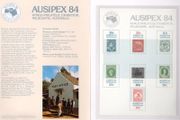 1984 Australia World Philatelic Exhibition AUSIPEX `84 - Melbourne, Australia Commemorative Stamps Sheetlet Presentation Pack