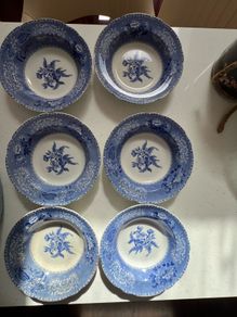 Set of Vintage Spode Dinner Plates