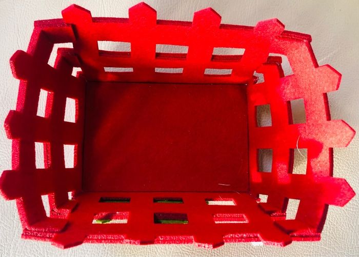 Christmas Felt Basket