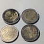4 x Collectable 2 Euro coins. Image 6