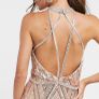 Forever Unique Gold embellished maxi dress Image 4