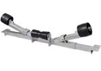 Boat Trailer Bottom Support Bracket with Keel Rollers