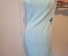 one shoulder cut out dress