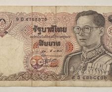 Thailand 10 Baht Banknote