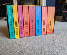 Sarah J Mass Throne of Glass 7 book series