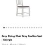 Four kitchen chairs. Image 6