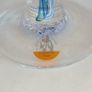 Irish Jerpoint Studio Hand Blown Glass Footed Bowl Image 7