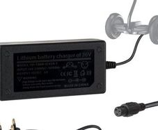 42V 2A Electric Scooter Charger UK 3 Pin Power Adapter