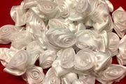 White Satin Roses