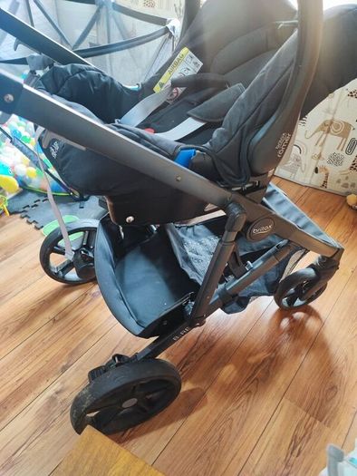 britax romer 3in1 travel system with aircraft approved carseat