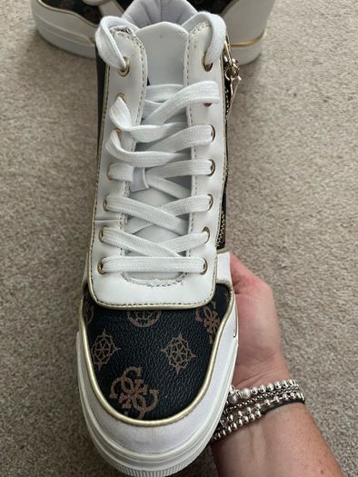 Guess trainers hidden heel wedge