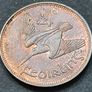 Ireland Excellent 1943 Farthing Coin Image 5