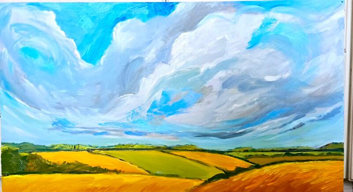 Celina Mastella painting
