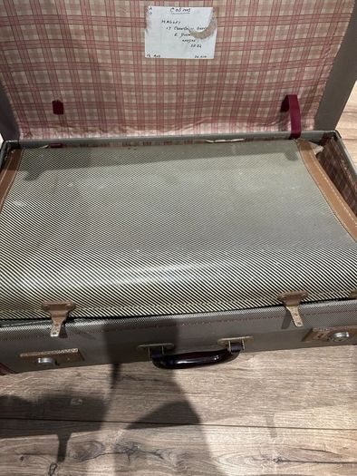 Old style suitcases