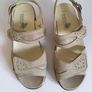 Waldlaufer Hetta Denver Beige Nubuck Leather WIDE FIT Wedge Orthotic Sandals UK2.5 New With Box CAN POST Image 8