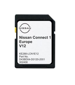 2026 Nissan Connect 1 Map Card