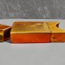 RARE 1920s Gillette 18k Gold-Plated Brass Blade Box Image 8