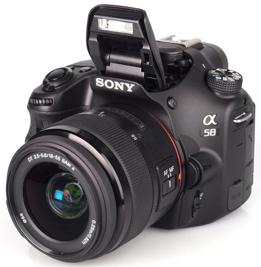 Sony Alpha SLT-A58 20.4MP Digital SLR Camera, Comes with the Battery and its Charger