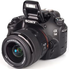 Sony Alpha SLT-A58 20.4MP Digital SLR Camera, Comes with the Battery and its Charger