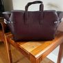 Zara Burgundy  Tote Bag Image 2