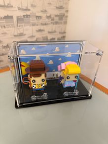 Lego 40553 Woody and Bo Peep Brickheadz in Display Case