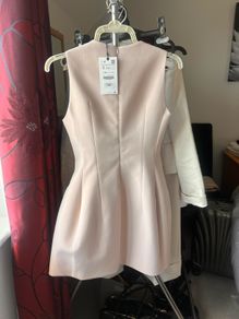 Zara blush pink mini dress